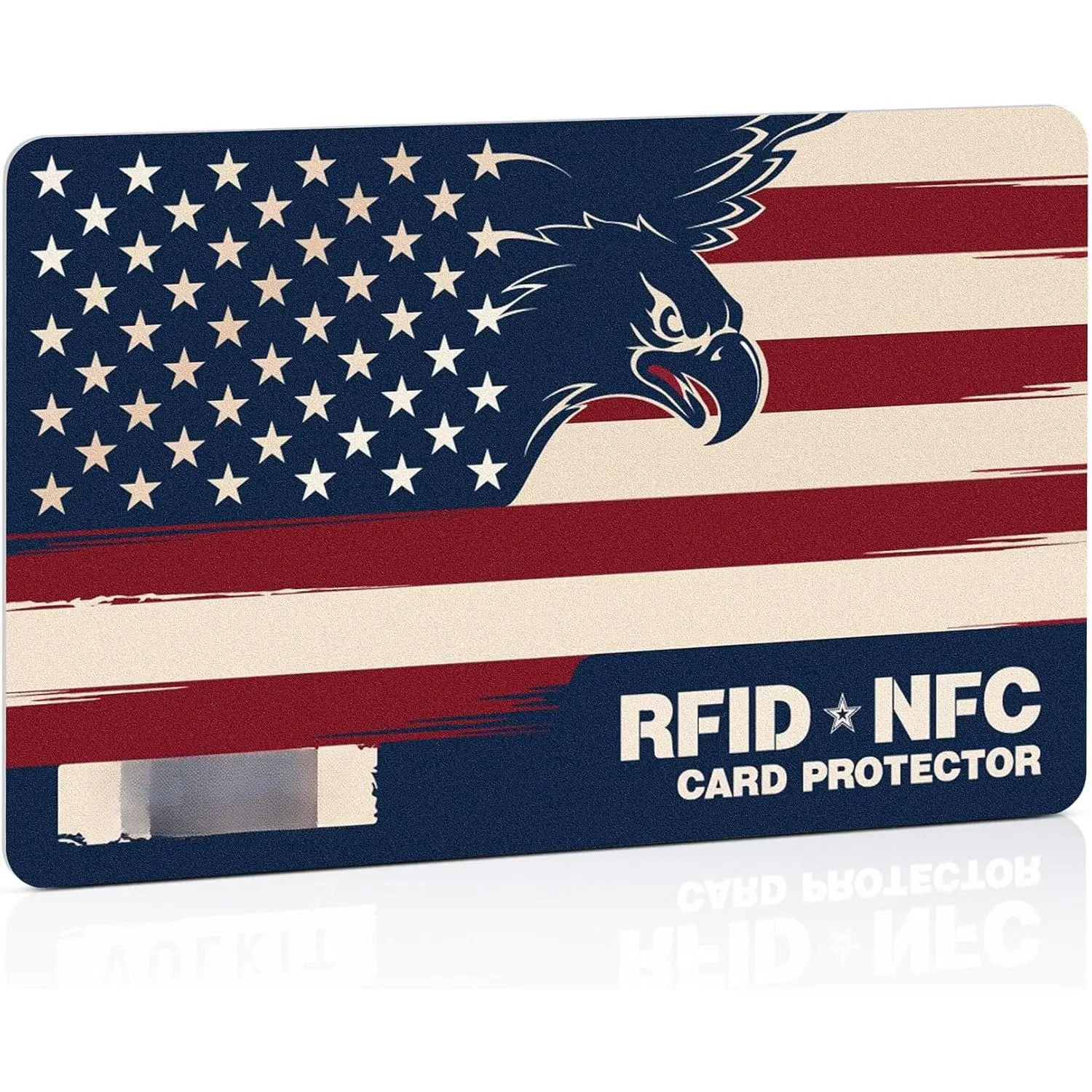 RFID Blocking Cards 1 Pack Contactless Protection for RFID/NFC Anti- Esssentials for Travel, Shopping & Business Occasions