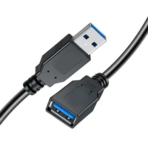 Short Length 1 Feet USB 3.0 Extension Cable, USB 3.0 A Male to Female Extender Cable