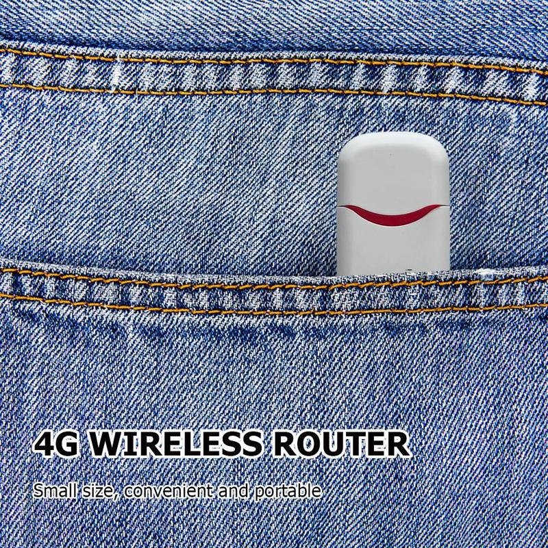 4G LTE Wireless USB Dongle Mobile Broadband 150Mbps Modem Stick 4G Sim Card Wireless Router Home Office Wireless WiFi Adapter Portable Device connect Hotspot Triple-Play Prepaid SIM Card slot Dual Network SmartSim Data Card