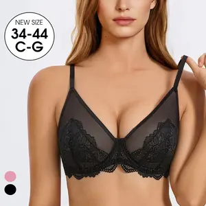 SkandyBras Unlined Minimizer Large Size Elegant Bra Big Chest Revealing Small Full Coverage Bra 2026