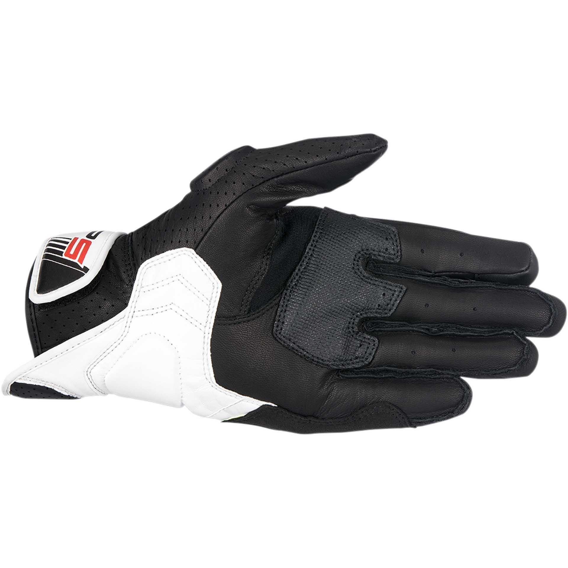 A Stars SP5 Summer Motorcycle Riding Gloves Premium Leather Touchscreen Racing Gloves Anti Slip Abrasion Resistant for Street Bike Enthusiasts