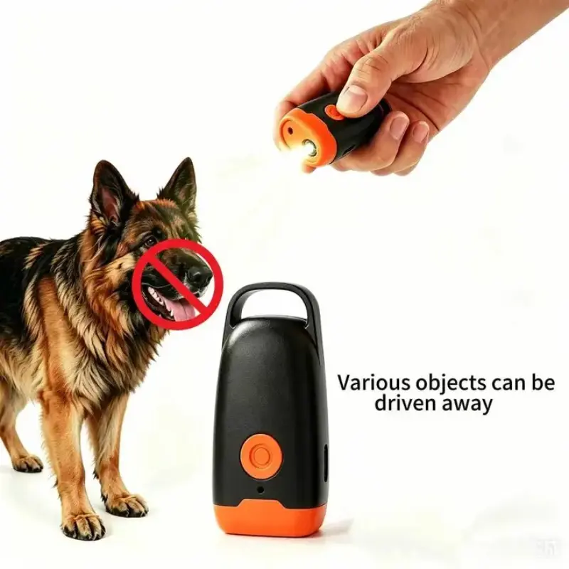 Portable Ultrasonic Dog Barking Stopper, Harmless Ultrasound Dog Repeller, Outdoor Walking Portable Dog Deterrent, Prevents Dog Aggression