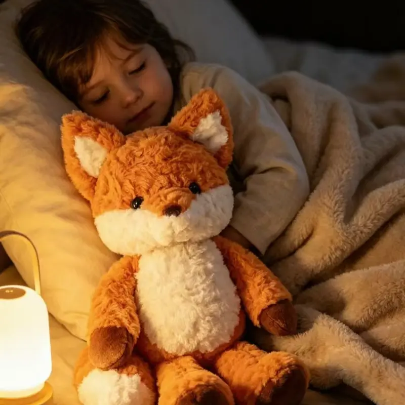 50cm Trendy Fox Plush Toy, Unisex Birthday Gift, Running Fox Stuffed Animal, Soft and Cozy, Perfect for Kids and Adults