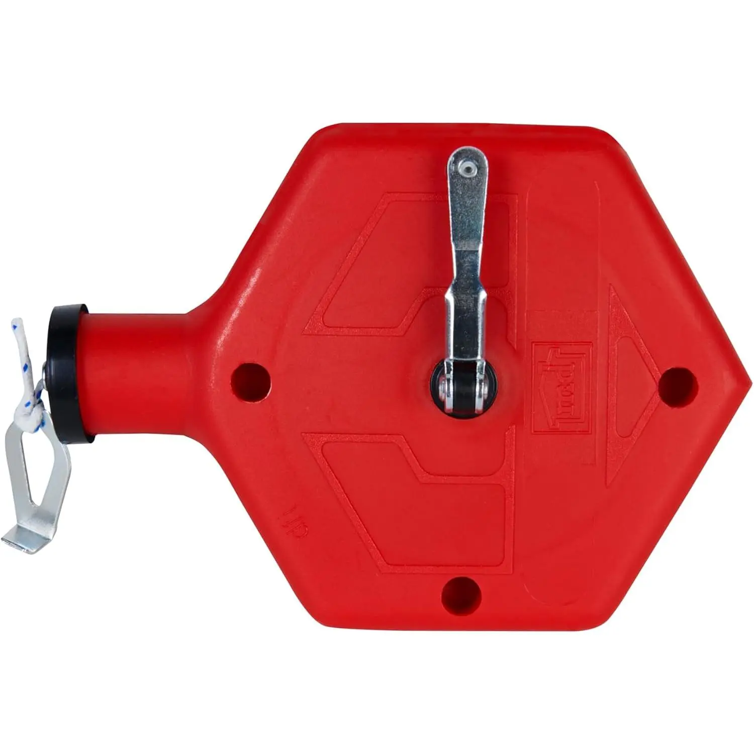 ABS Tuff Line™ Contractor Chalk Reel - All Seasons, 0.06 in x 100 ft Red New Model, Durable Precision Marking Tool, Ideal for Construction Projects (No Warning Applicable)