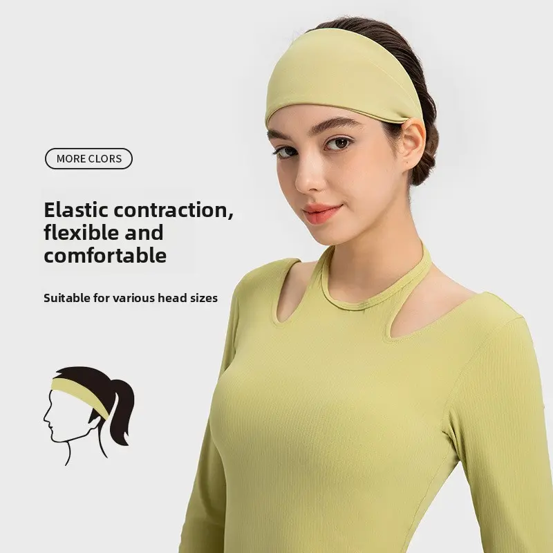 Evrlue Ultra Stretchy Cooling Breathable Yoga Workout Sweatband
