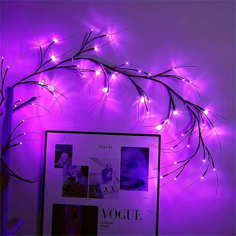 Halloween LED Light, USB Plug-in 8 Modes LED String Light, Led Mood Light, Decorative Light for Home Party Festival, Festive Decorations, Home Decor, Room Decor, Ornaments, Decoration, Led Light Up