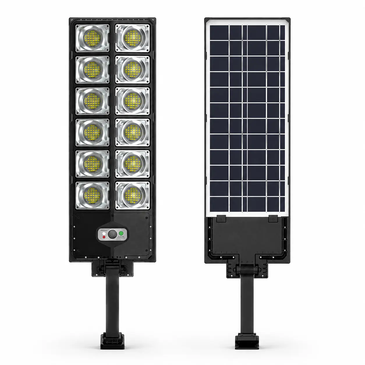 Solar Street Light Outdoor, Motion Sensor LED Security Light, IP65 Waterproof Solar Powered Light for Yard, Garage, Garden, Fence and Driveway