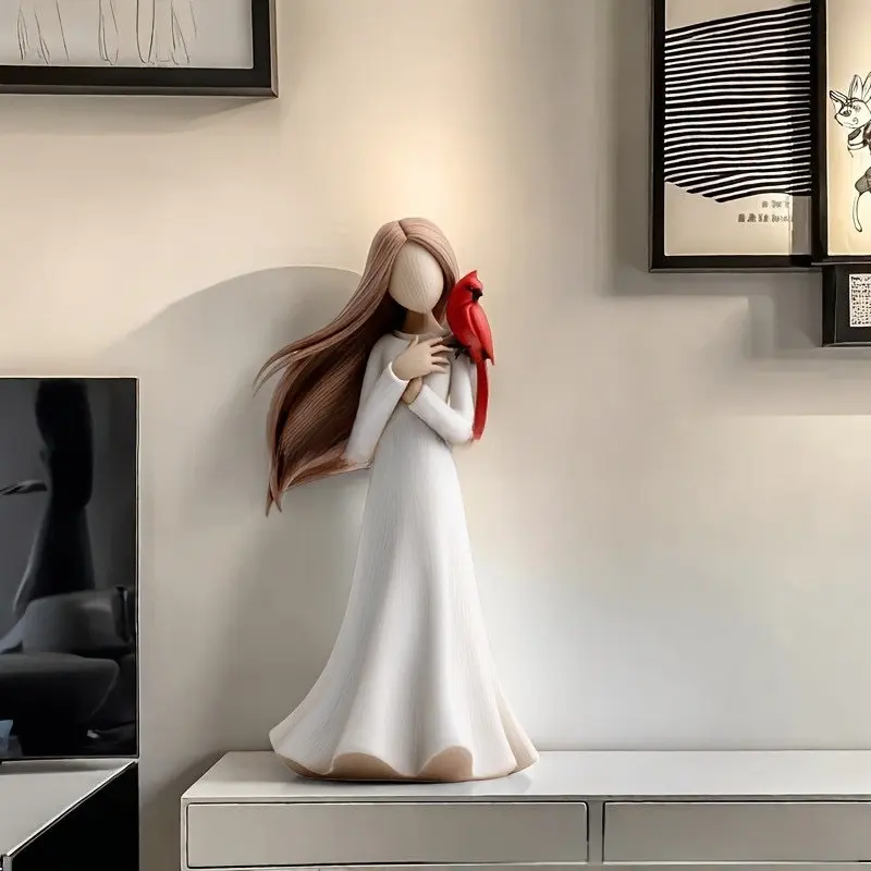 Angel with Bird (13.5CM)