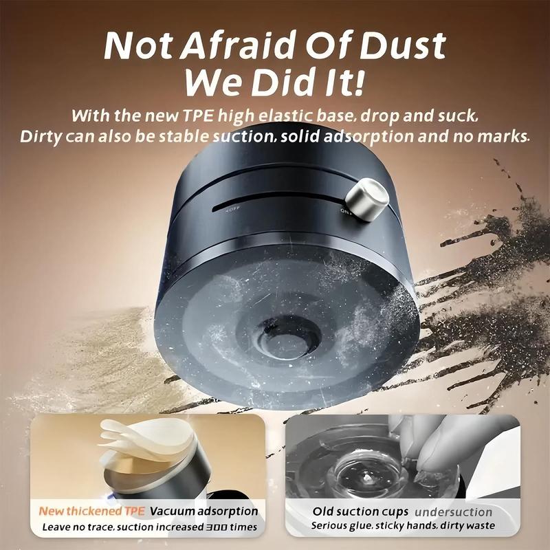 Vacuum Magnetic Suction Phone Holder, 2026 New Magnetic Suction Phone Mount, Foldable Portable Double-Sided Vacuum Magnetic Adsorption Adjustable Mobile Phone Holder