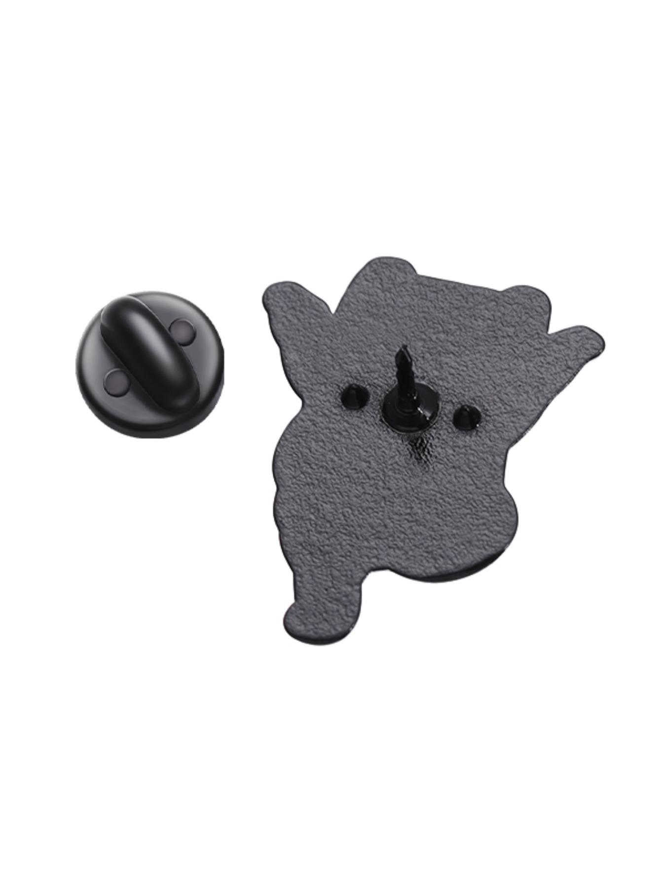 Cute Cartoon Design Brooch, Durable Metal Pins, Fashion Alloy Badge for Daily Clothing Decor, Summer 2024 Clothes Accessories for Men & Women