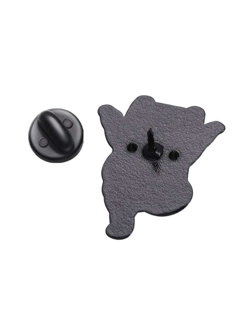 Cute Cartoon Design Brooch, Durable Metal Pins, Fashion Alloy Badge for Daily Clothing Decor, Summer 2024 Clothes Accessories for Men & Women