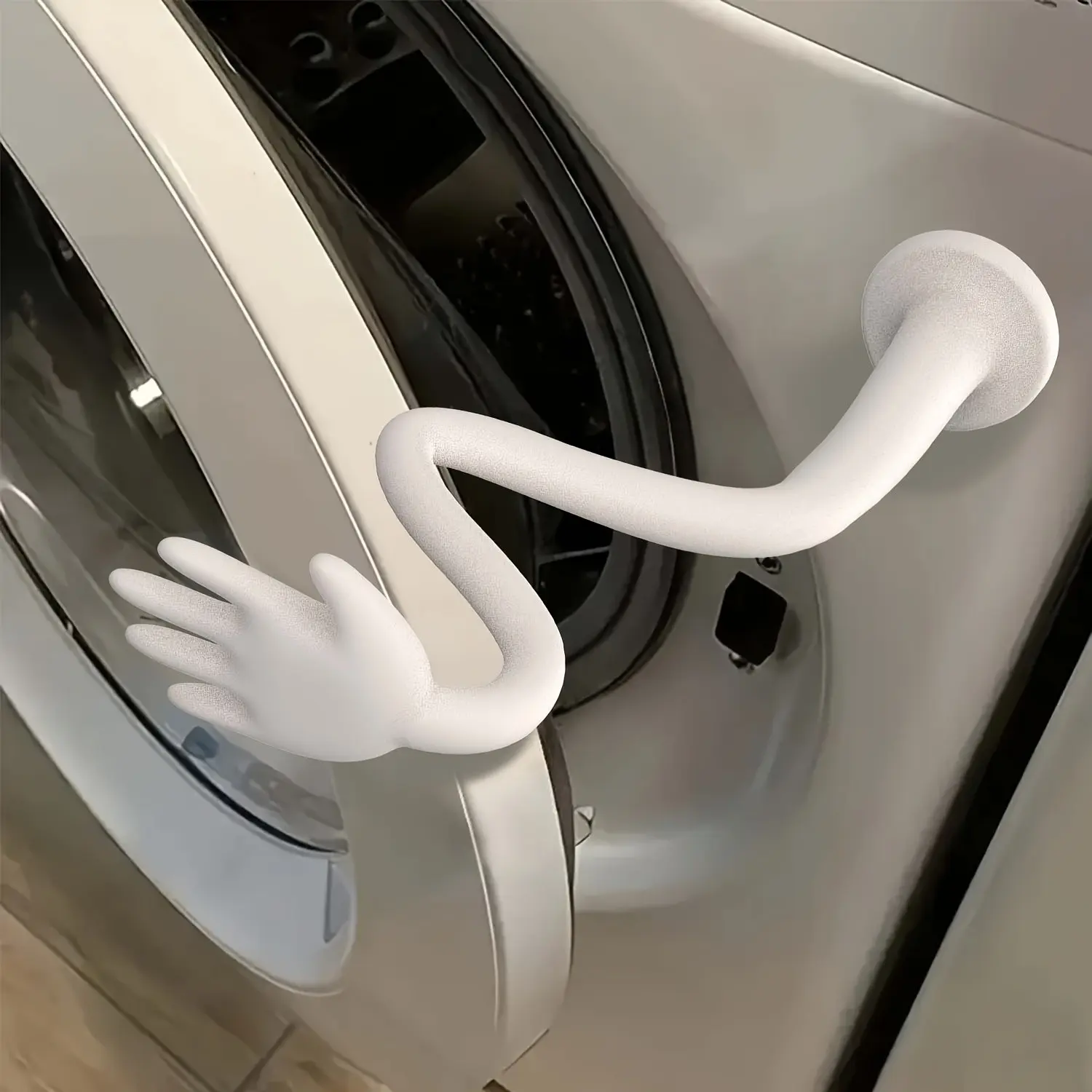 Durable Washer and Dryer Door Support Bracket, Flexible and Strong, Odor-Free, No Power Needed, Compact Design, Home Appliance Accessory