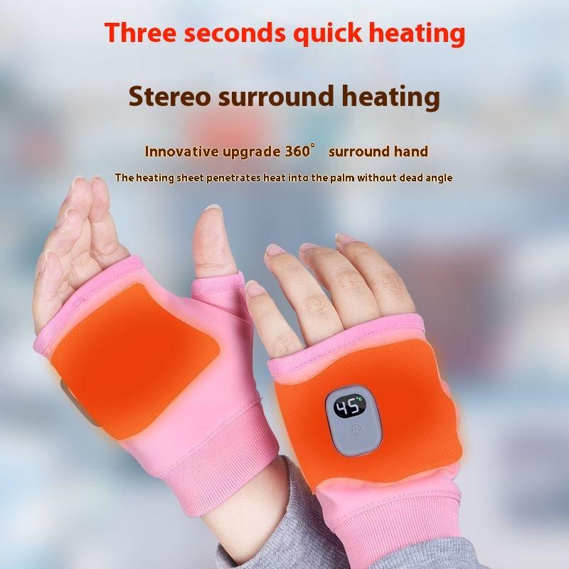 Electric Heating Gloves, Winter Heating Comfort and Warmth Gloves,usb Rechargeable Smart Warmth Gloves