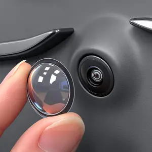 Car 360 Degree Panoramic Camera Protection Cover, HD Transparent Scratch-Resistant Film, Front and Rear Camera Lens Protector, Car Accessories