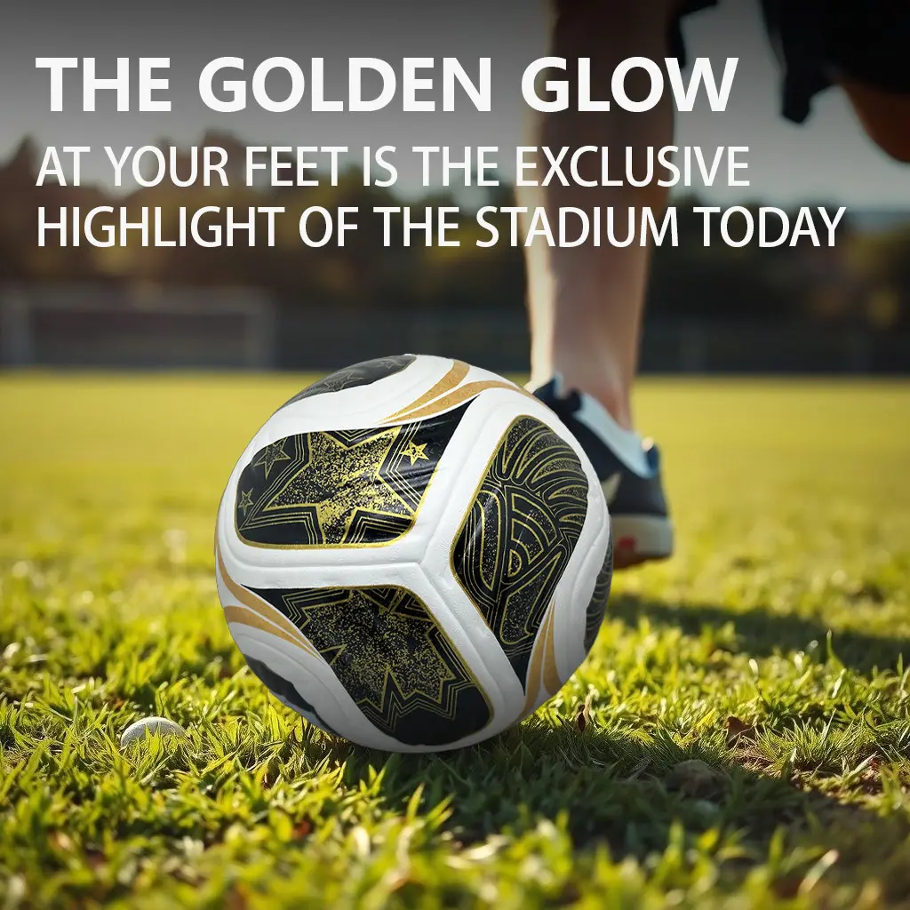 PU Material Soccer Ball, Seamless Heat Bonding Technology, Durable for Grass, Hard Ground, Beach Football, Adult & Teenage Use