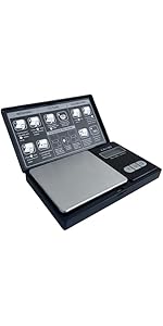 Gram Scale Digital Scale 0.01g Accuracy, 500g Small Pocket Scale Jewelry Scale, Weight for Food Ounces and Grams Kitchen Scale, Mg Scale for Powder Medicine Gold Weed, Portable