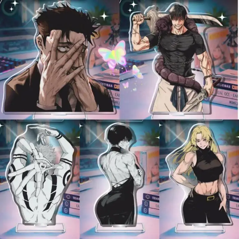 Anime Acrylic Standee for Jjk Hiromi Higuruma Ryomen Sukuna Yuki Tsukumo Maki Zenin Self-Made Acrylic Standing Plates Toy Gifts
