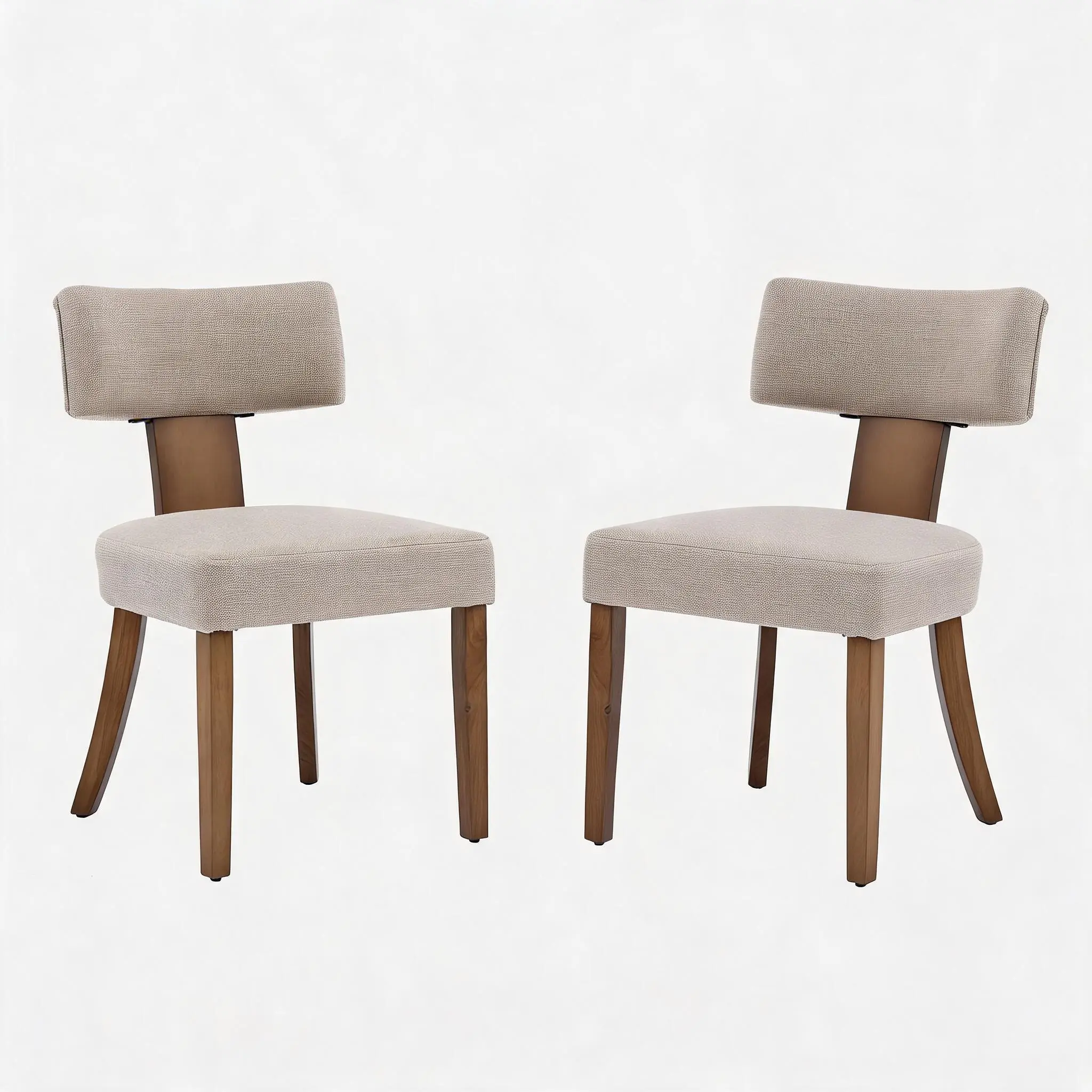 Velvet Dining Chairs Set of 2 – Modern Upholstered Side Chairs for Kitchen & Dining Room