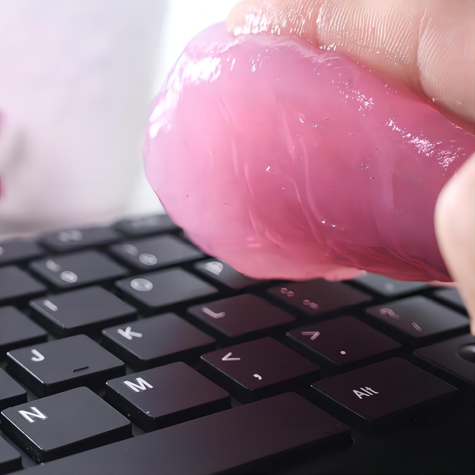 Car Air Outlet Cleaning Gel, 1 Piece Car Interior Keyboard Cleaning Tool, Home Care Supplies, Car Cleaning Agent