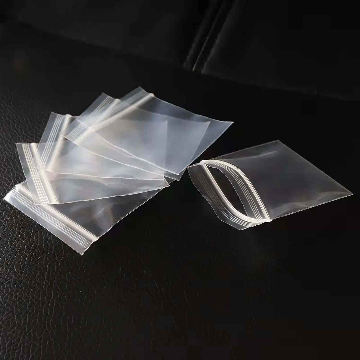 Mini Plastic Bags, 400 count 2" x 2" Transparent  Zipper Storage Bags for , Candy,