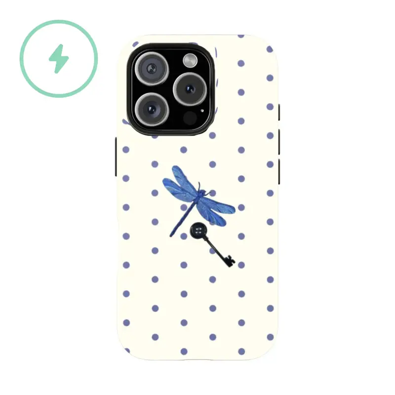 Phone Case Compatible with MagSafe, Whimsigoth Aesthetic Dragonfly Phone Case for IP 17 16 15 14 13 12 11 Pro Max , Vintage Boho Patchwork Floral Case, Purple Lotus Fairycore, Fairycore Nature - Aesthetic Purple Flower Phone Cover,