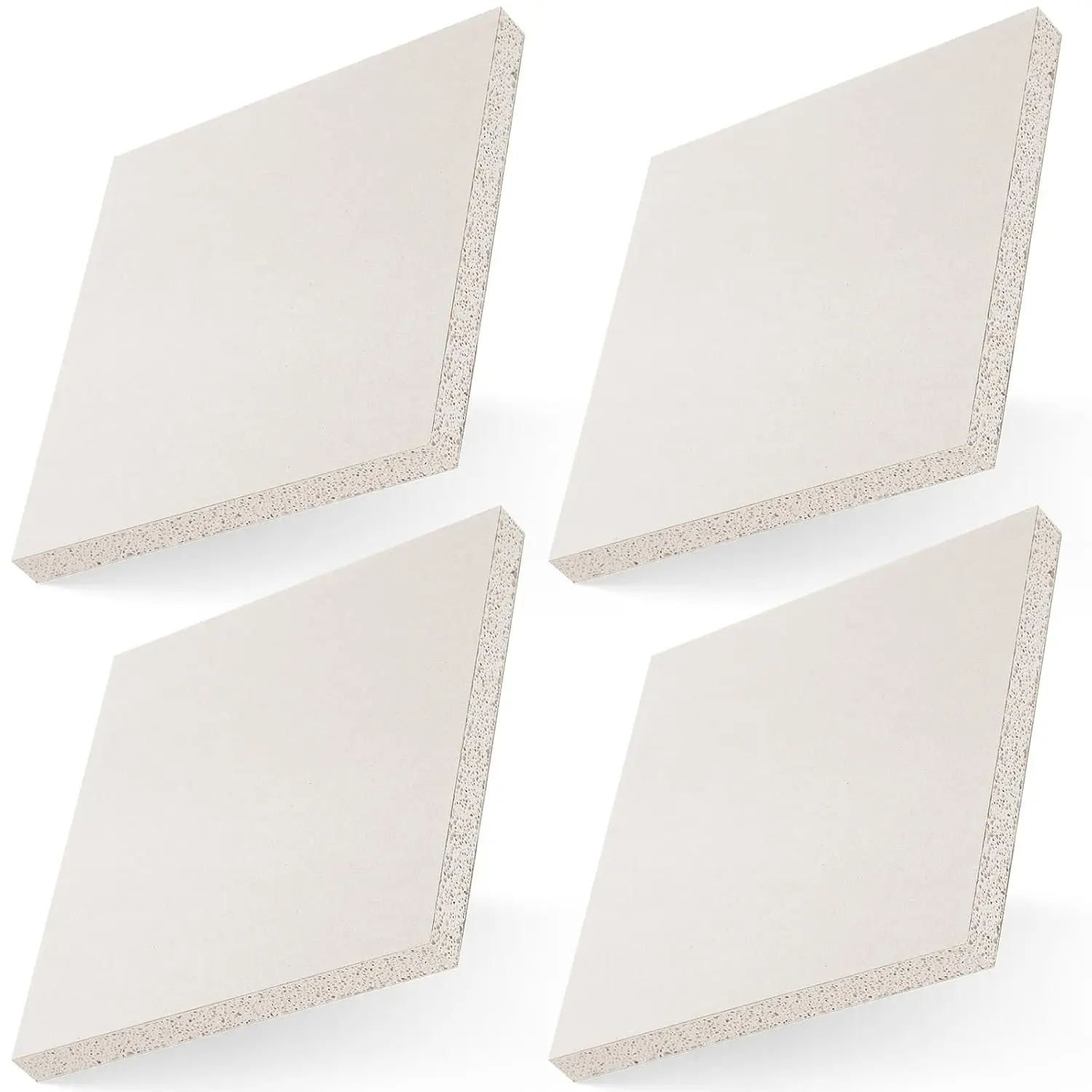 Drywall Repair Panel - 4 Panels, 12in x 12in x 0.5in, Wall Repair Solution for Tools & Hardware, Adhesives, Tapes & Sealers Use Cases