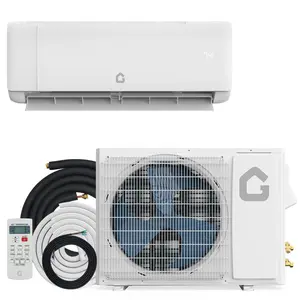 18000 BTU Mini Split Air Conditioner & Heat Pump, 19 SEER2 Ductless Inverter AC, 230V System for Rooms Up to 1250 Sq. Ft., Alexa Compatible, White