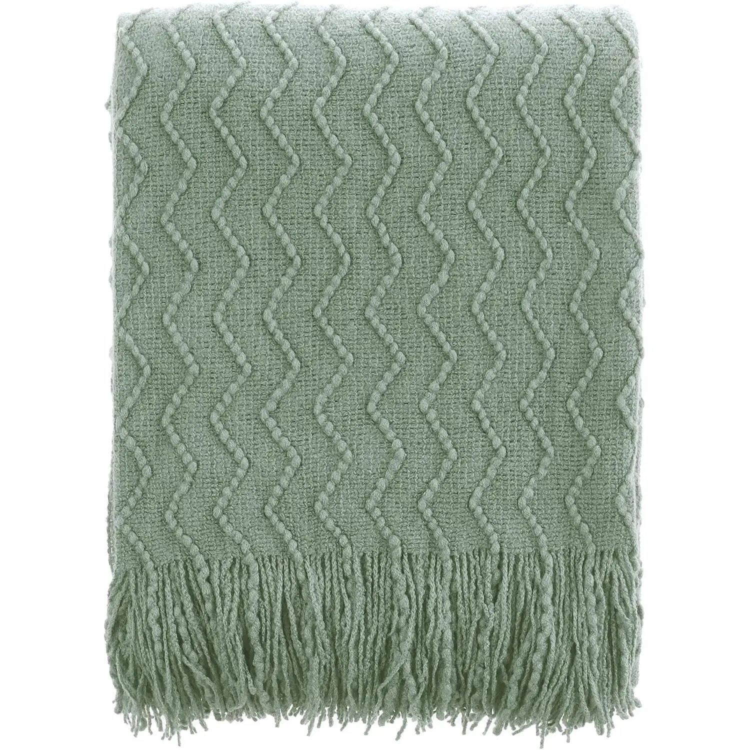 Sage Green Throw Blanket for Couch,  Decor Sage Throw Blankets, Spring Green Blanket for Bedroom Decor Housewarming Gifts, 50"x60"