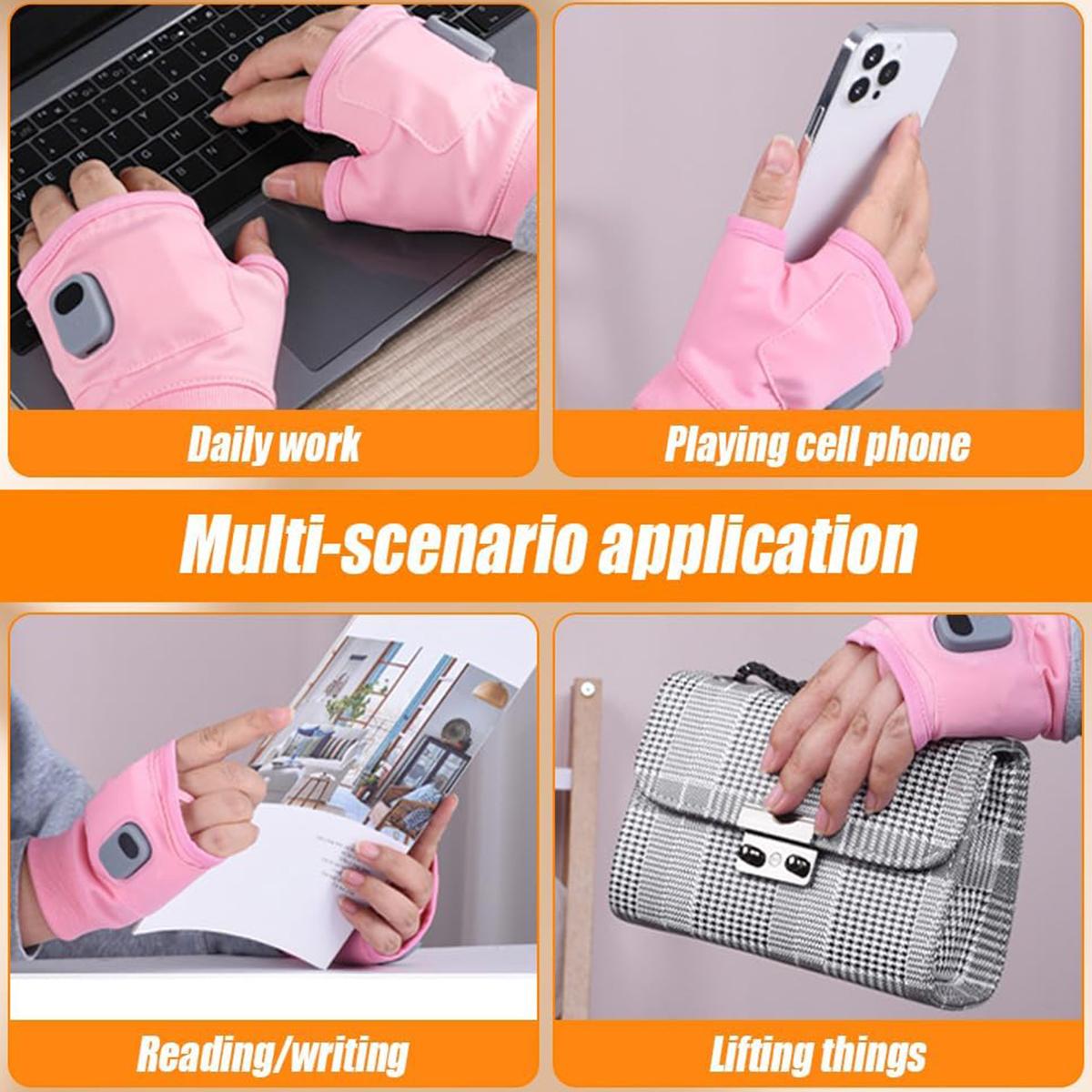 Electric Heating Gloves, Winter Heating Comfort and Warmth Gloves,usb Rechargeable Smart Warmth Gloves