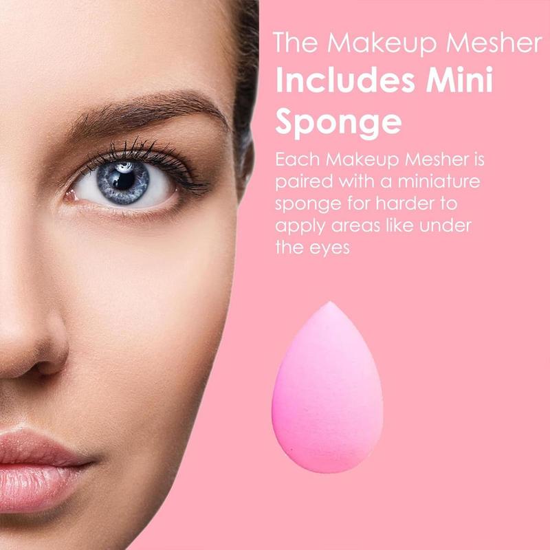 14pcs Blending Makeup Sponge & Powder Puff Set, Versatile Makeup Sponges for Liquid Foundation, Loose Powder, Concealer, Cream, Soft Beauty Sponges Set, Cosmetics,  Makeup Products