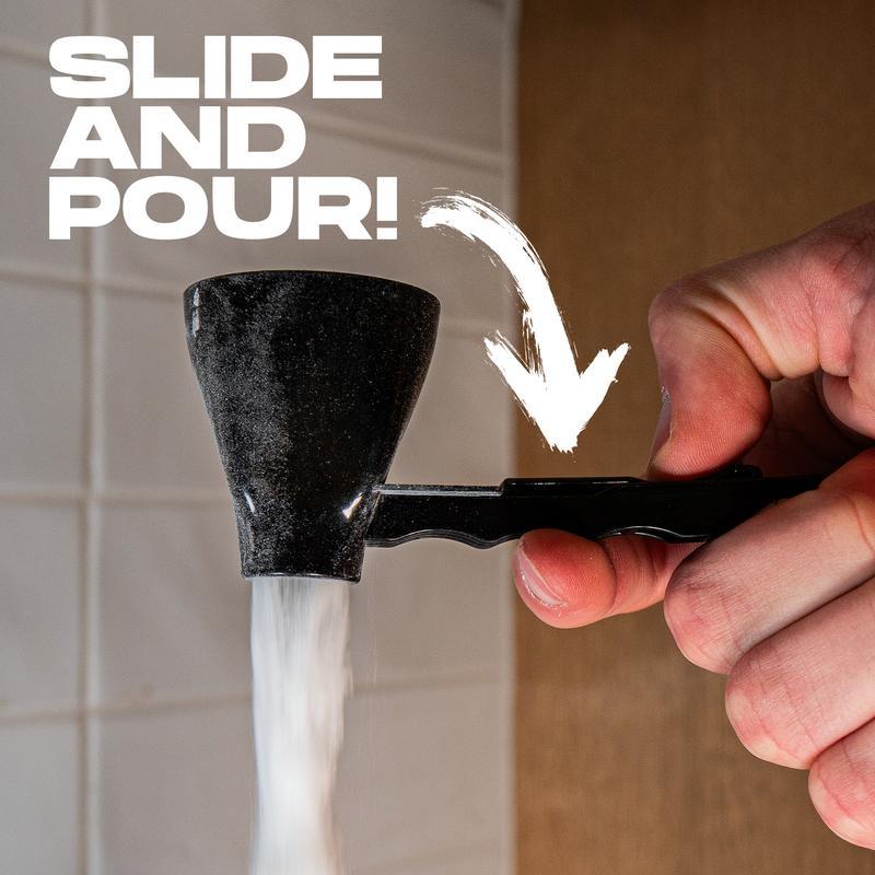 Powder Funnel Scoop - High Quality Scoop for Pre Workout Creatine Protein Powder Formula Smoothie Kitchen Utensils BPA Free Plastic 2 TBL -RR Powder Funnel Scoop - High Quality Scoop for Pre Workout Creatine Protein Powder Formula Smoothie Kitchen Utensils BPA Free Plastic 2 TBL -RR