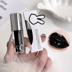 1pc Smooth Lightweight Glossy Lip Gloss, Nonstick Lipgloss, Lip Glaze, Glass-Like Finish, Moisturizing Non-Sticky, Colorful Non-Crease, Christmas Halloween Thanksgiving Gift