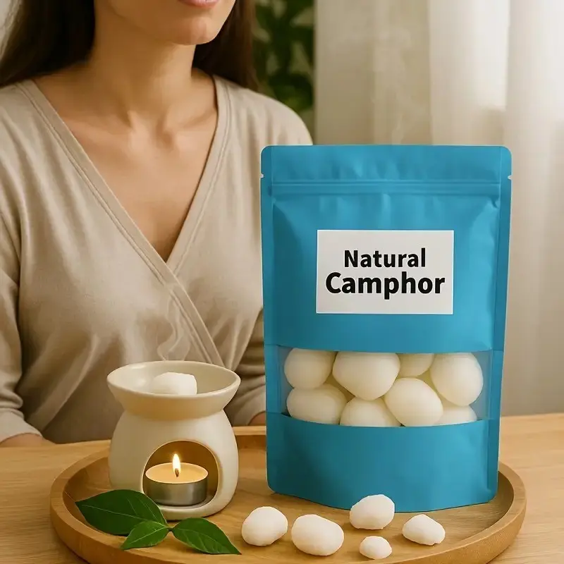 Natural Camphor Scented Air Freshener, Ideal for Yoga, Meditation, Holiday Decor, Purifies and Relaxes, 48g-84g, Perfect for Festive Atmosphere