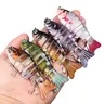 Multicolor Fish Shaped Soft Fishing Lure (5 Counts/set), Artificial Fishing Bait with Hook, Treble Hook Lures, Tackle Accessories for Outdoor Fishing, Fishing Lures Kit, Fishing Supplies