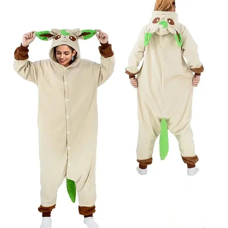 Snorlax Squirtle Mewtwo Onesie Kigurumi Gengar Cosplay Costume Halloween Adult Anime Cat Eevee Pajamas Pijama