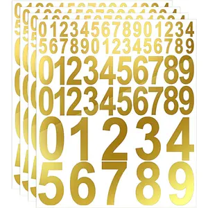 260 count Vinyl Reflective Mailbox Number , 1&2&3 Inch,  Numbers Stickers Adhesive Stickers for Mailbox, Signs, Door, , , , Business, Address()