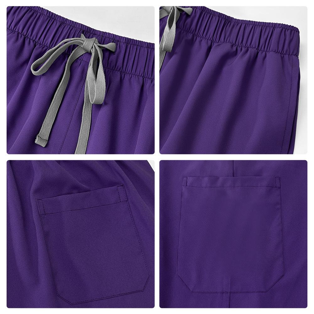 Women's Waist-Tightening and Slimming Workwear Scrub Style Suitable for Beauty Salons Maternity Centers SPA Clubs and Clinics Special for Nurses Breathable and Wear-Resistant