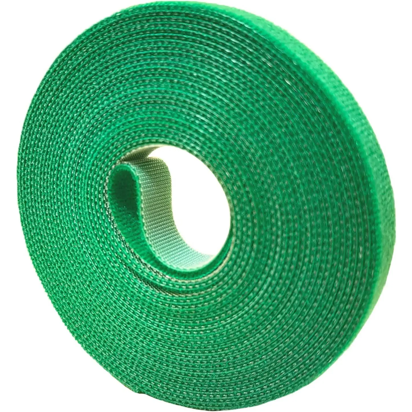 Garden Tie Green Tape, Plant Supports, Gentle On Plants (16.4ft * 0.6 inch, 1 roll, Green)