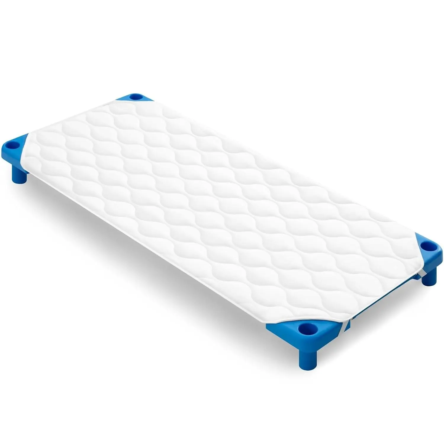 Quilted Daycare Cot Nap Mat, Fits 23" x 52" Preschool Cot