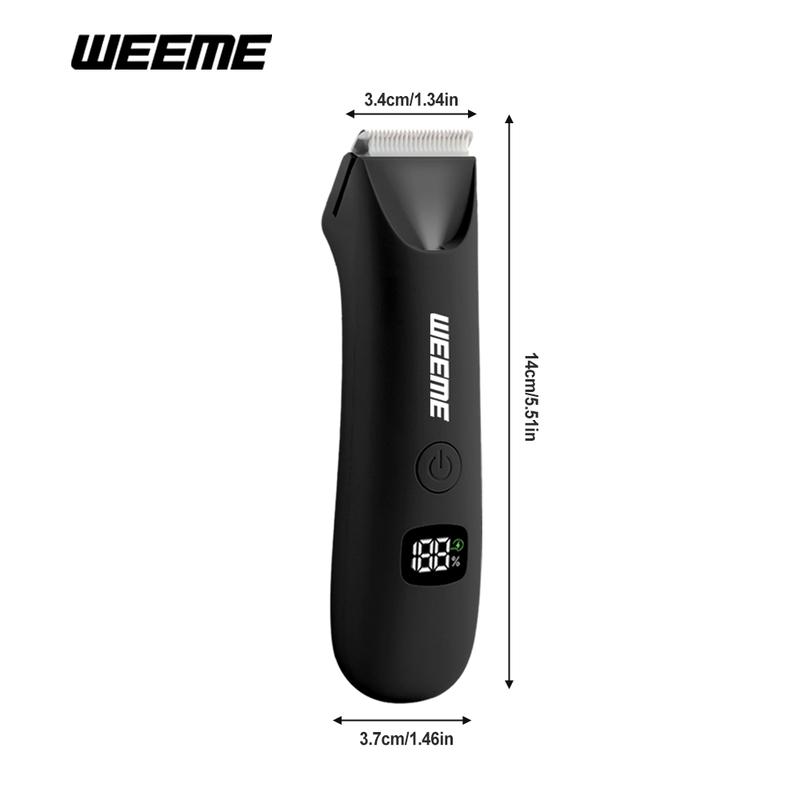 Electric Hair Trimmer, 1 Box USB Rechargeable Hair Clipper, Personal Care Appliances for Men, Body Hair Trimmer, Hair Removal Clippers Men Gift