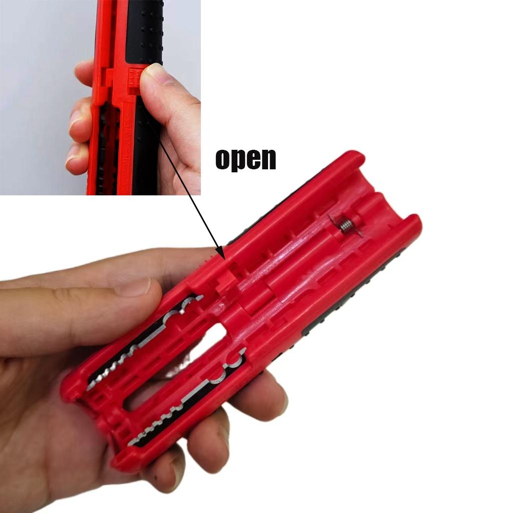 Pen Type Wire Stripper Tool, Portable Multi-Functional Electrician Stripping Pliers, Essential Cable Peeling Equipment for Electrical Work, Hand Tools, Tools Gadgets