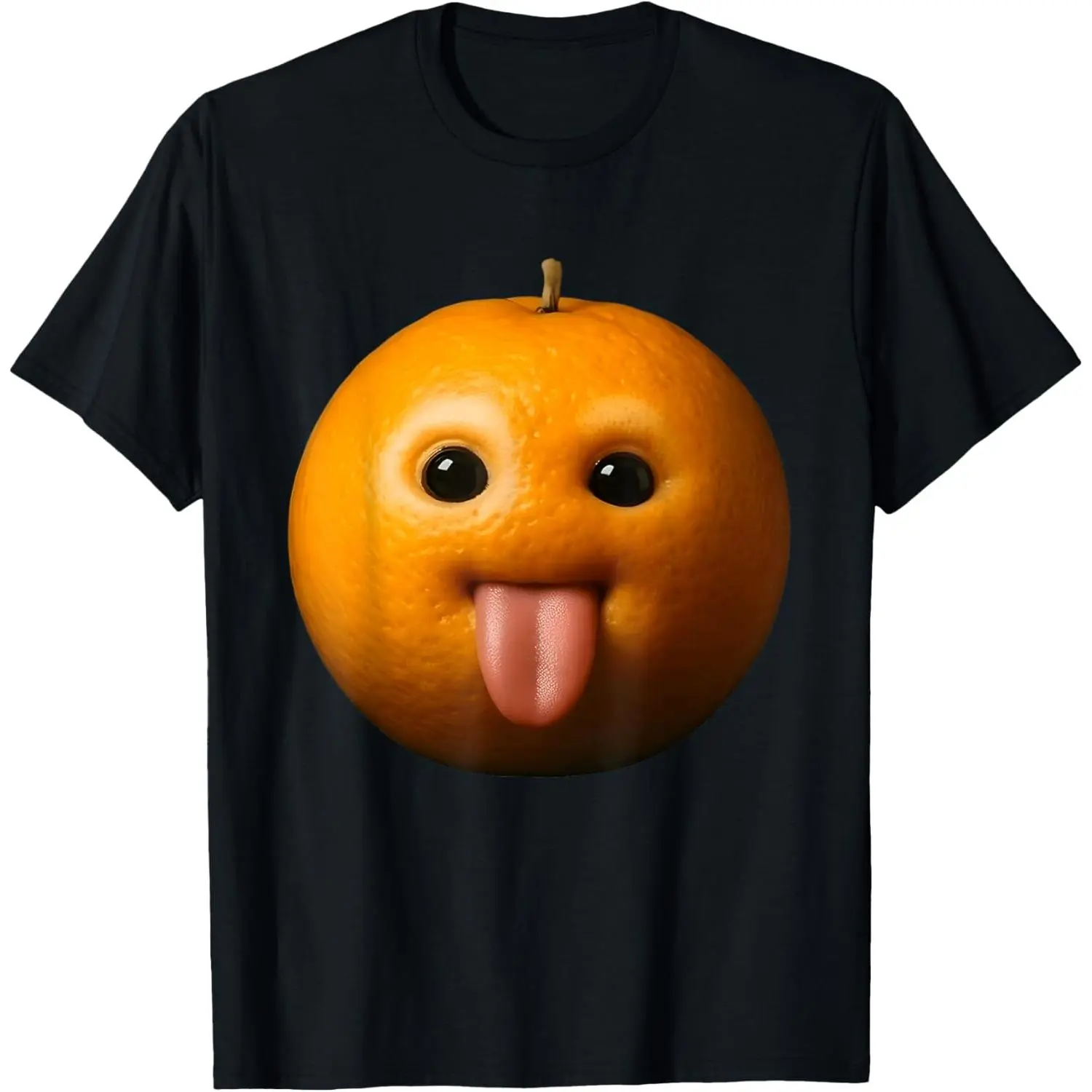 Ai Orange Meme Ai Fruits Eating Fruit Funny brainrot Silly T-Shirt