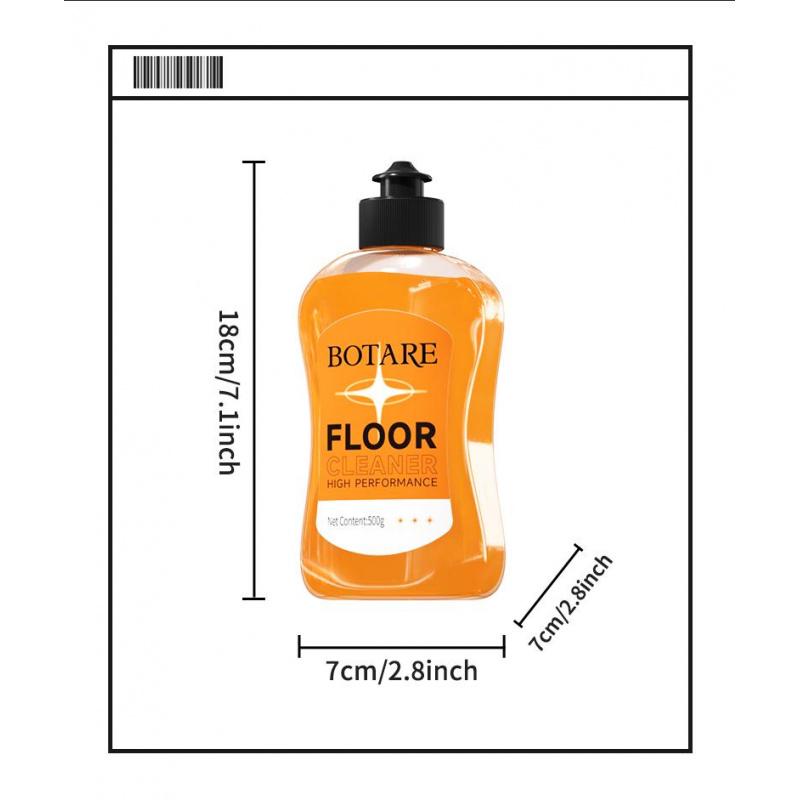 BOTARE Mop Soap - Long-Lasting Scent, Deep Cleans, No Residue, Fast Drying, Pet/Kid-Safe, Works with Mops, Steam Mops & Sprayers - 17.6 Fl Oz Cleaner for All Floors