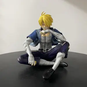 One Piece Sanji Injured Figure, Anime Collectible Desktop Decor, Ideal Gift for Fans, High-Quality Model Statue