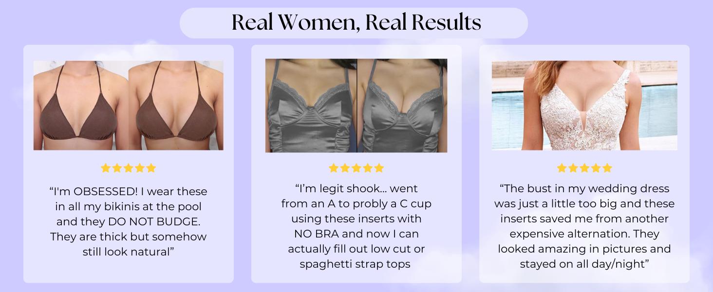 Double-sided adhesive gathered bra pad-reusable adhesive bra strap pad-adhesive bra for dress bikini