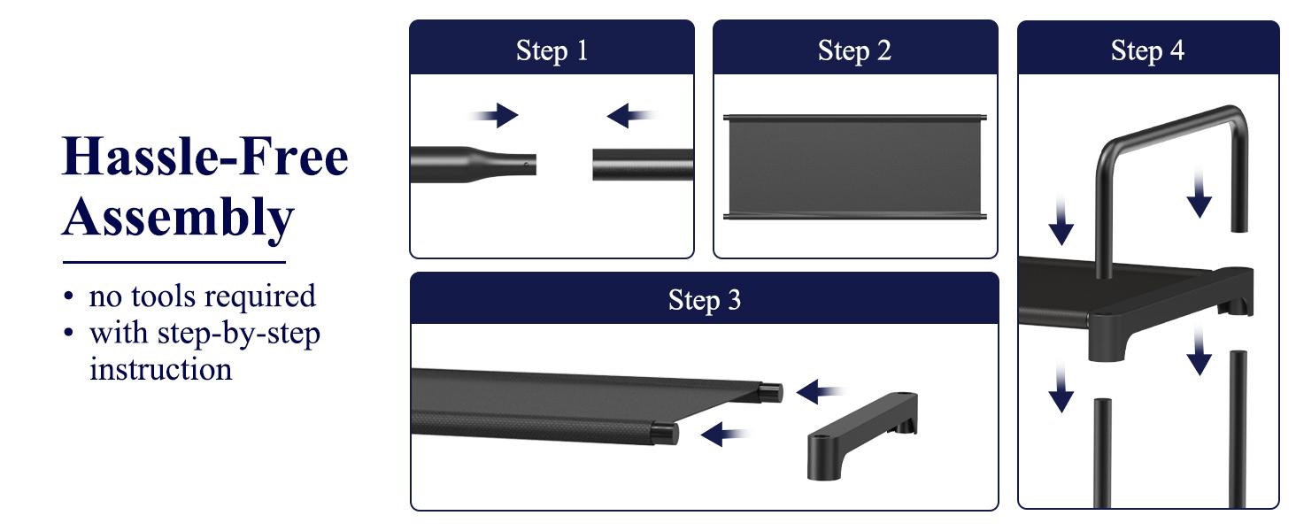 Shoe Rack for Closet, Sturdy Shoe Shelf for Entryway, Space-Saving Shoes Organizer and Storage, 27.6" x 11.8" x 22.6", Black