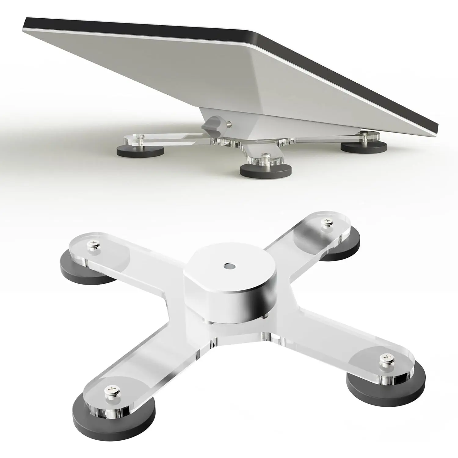 Starlink Mini Roof Mount,  Mounting Kit with  .  Can Slightly Deform to Adapt to Various Uneven Roof Surface, Suitable for Rvs, , , Yachts, .