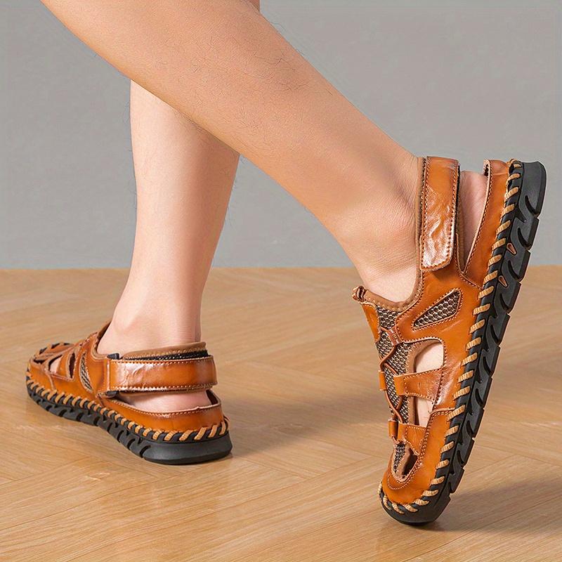 Men's Closed-toe Sports Sandals - Anti-slip Quick-drying Men's Water Sandals Beach Shoes - Casual Walking Breathable Shoes