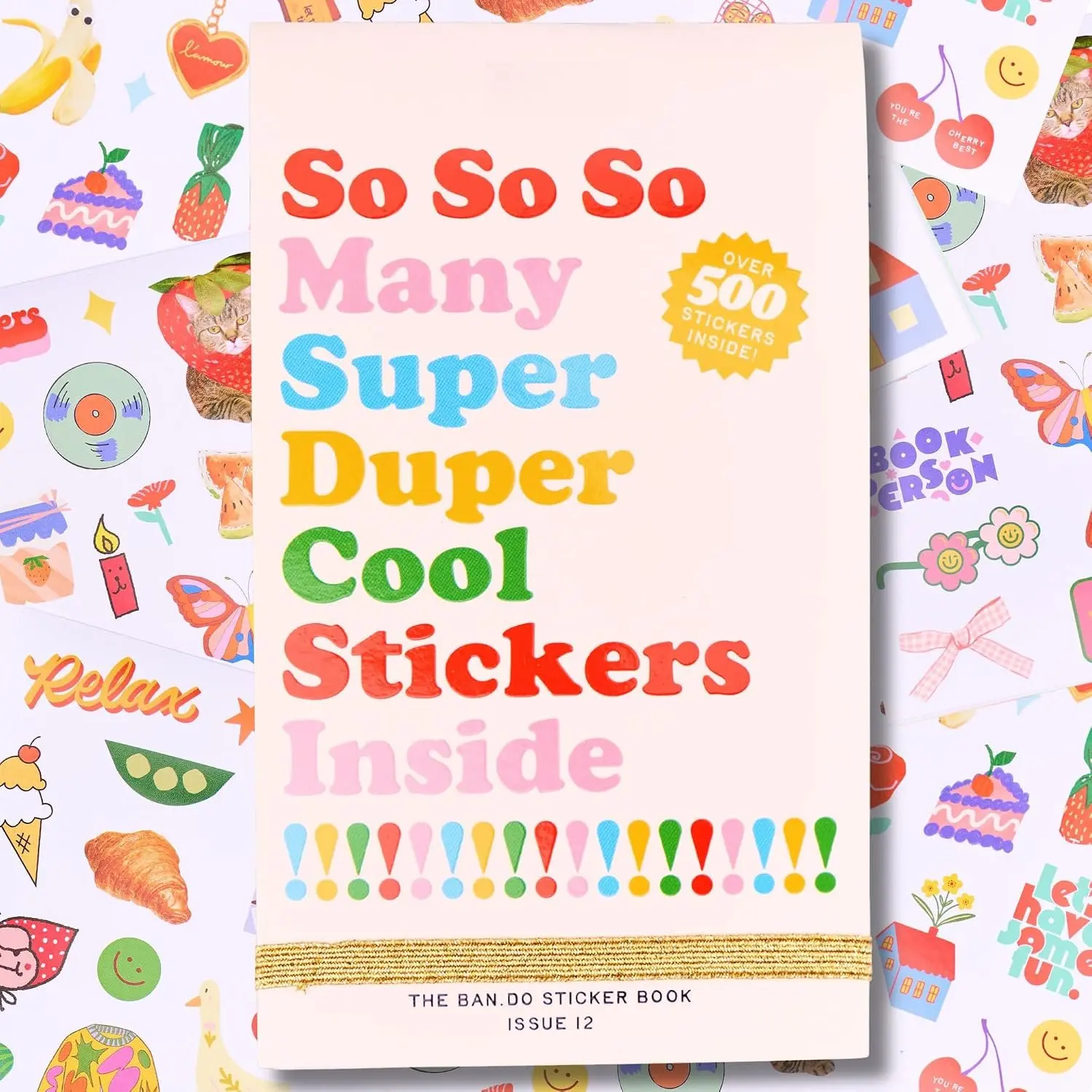 Aesthetic Planner Sticker Book, Issue 12 | Decal Pages with Over 700  Stickers, 35 Pages of Colorful  Stickers for Journals, Scrapbook, Calendars and