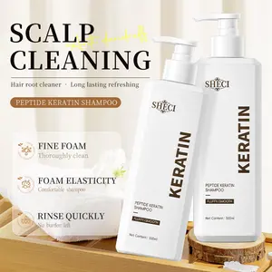 Net Cleansing Protein Anti-Dandruff Shampoo, Deep Scalp Care for Oily and Frizzy Hair, 500ML Liquid Formula, No Alcohol or Aerosol